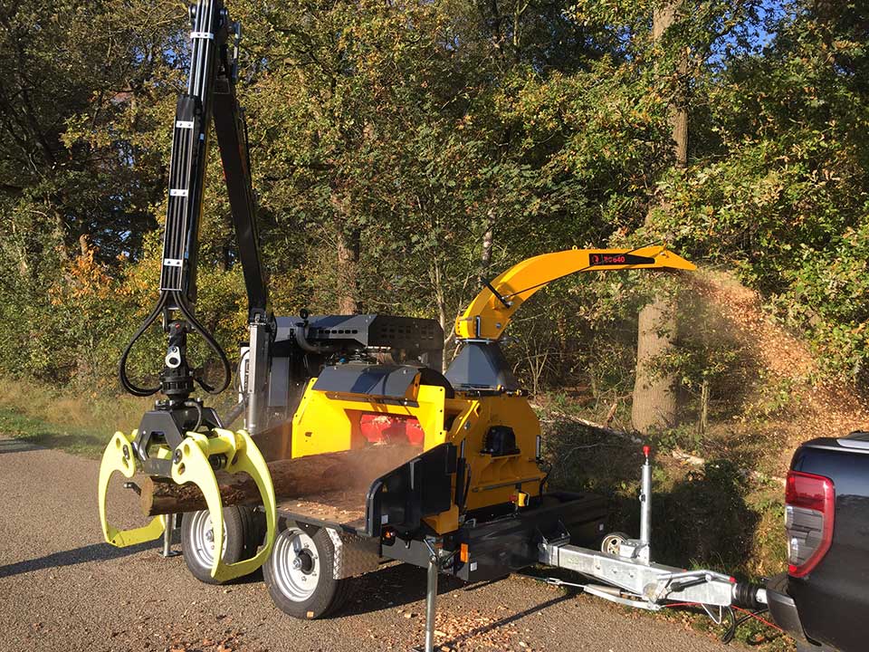 Europe Forestry BV introduceert 3,5-tons EC 640
