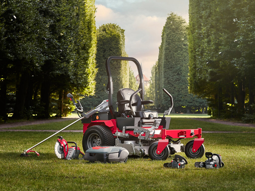 Powerful 82 volt cordless machines never fall silent