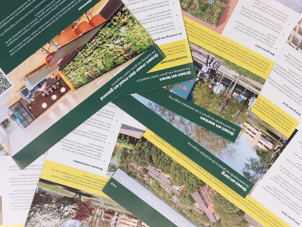 Update Factsheets De Groene Stad